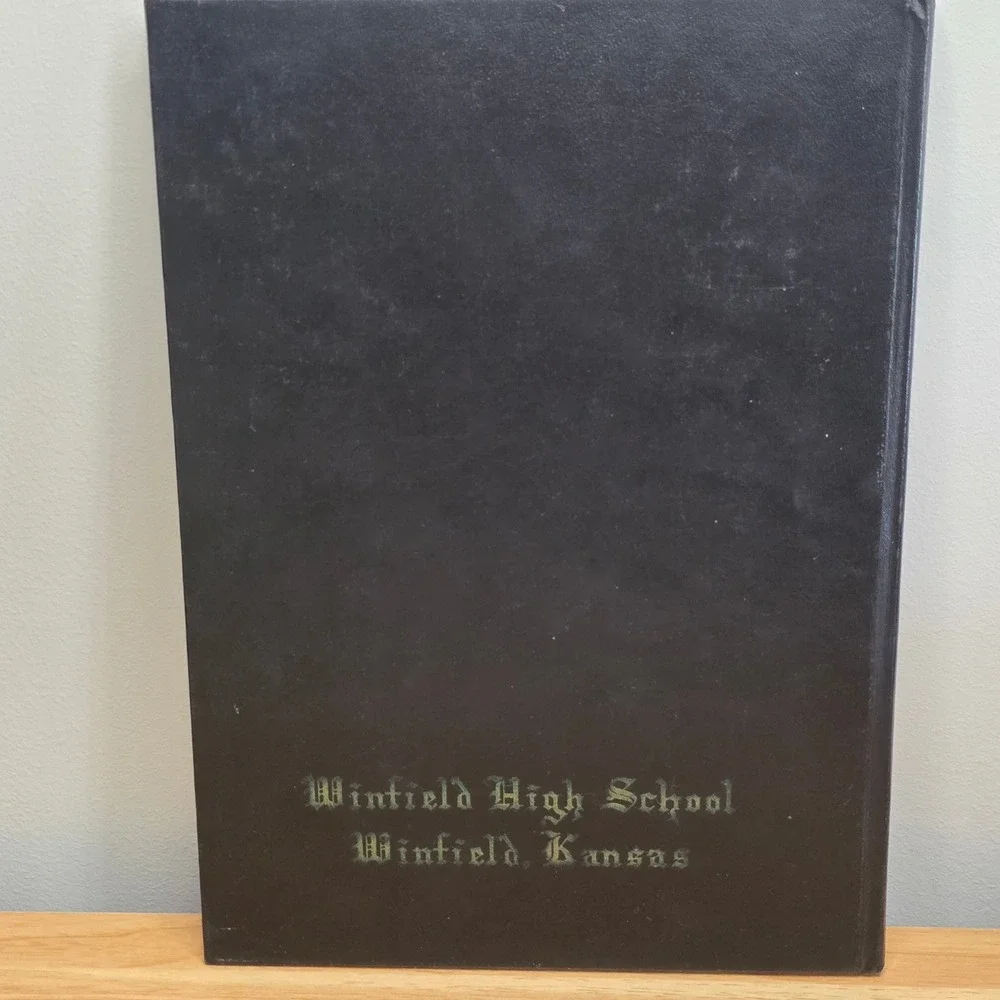 1963 Lagondan Yearbook Winfield High School Kansas Vintage School Memorabilia‎